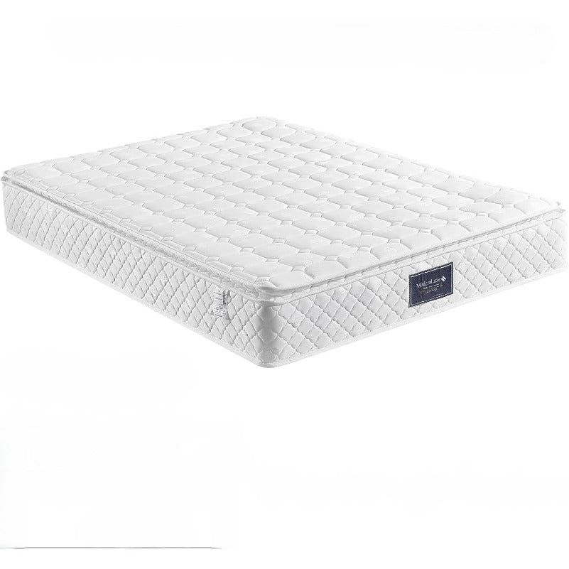 Pocketvering Matras – 7-Zone Matras – Eenpersoonsmatras – Traagschuim Matras – Comfortmatras – 90x200x25 cm – Golfvormige Traagschuimlaag – H3 Stevigheidsniveau