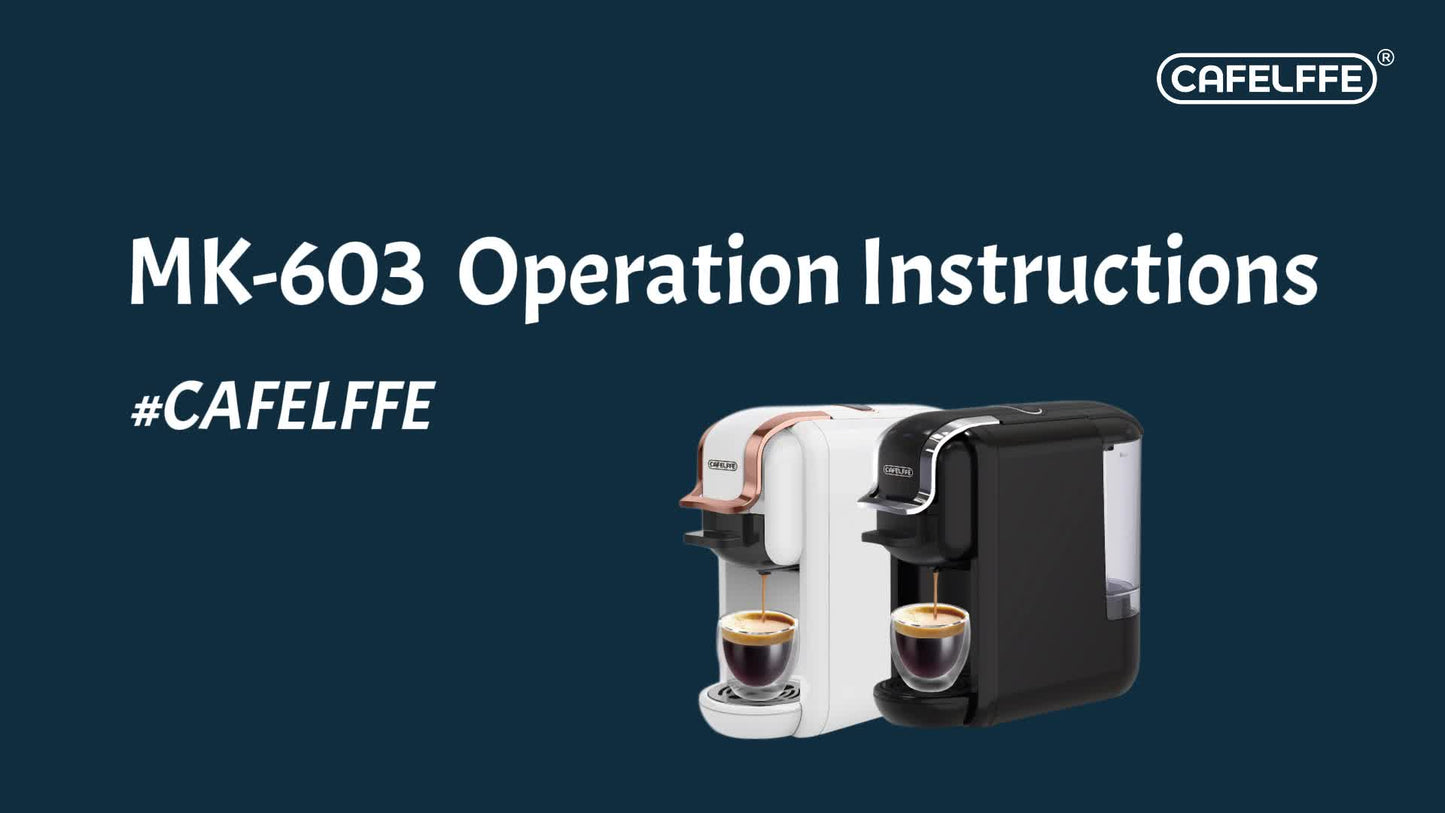 4-in-1 Koffiemachine – Capsuleapparaat – Espressozetter – Koffiezetapparaat – Hot & Cold Brew Machine – 19 Bar Pompdruk – Afneembaar 0,6L Waterreservoir