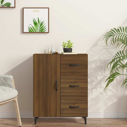 Sideboard 69.5X34X90 Cm Edited Hout Bruin Eikenkleur