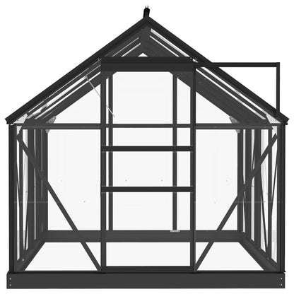 Kweekkas – Tuinkas – Broeikas – Serre – Kas – Aluminium en Staal – Glazen Wanden – 155x200x191 cm