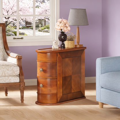 Practical Wooden Edge Table, Can Be Used As a Bedside Table, Suitable for Multifunctional Narrow Edge Tables in Living Rooms And Bedrooms, No Assembly Required, Wardrobe Storage, Luggage Rack