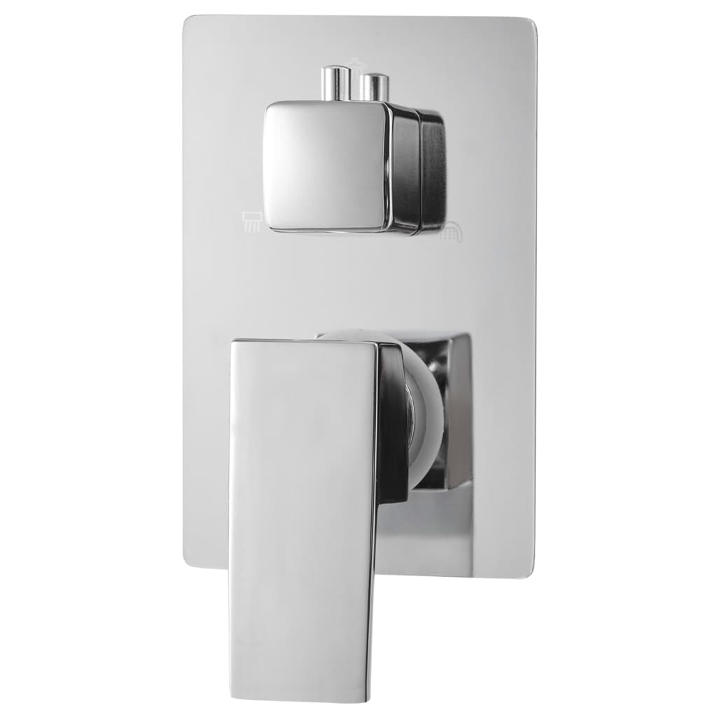 Douchesysteem – Regendouche – Douche Set – Handdouche – Douchekraan – Roestvrij Staal – Grote Regendouchekop – Anti-kalk Nozzles