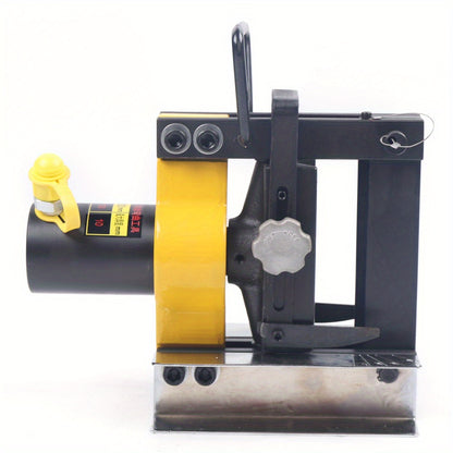 Heavy-Duty Hydraulic Bending Machine with 3-Position Bending Dies (45°/90°/135°) - 2.54cm Max Bend Diameter, 8-Ton Capacity, Steel & Cast Iron Construction, Hydraulic Power System for Copper/Busbar/Aluminum/Steel Bending -