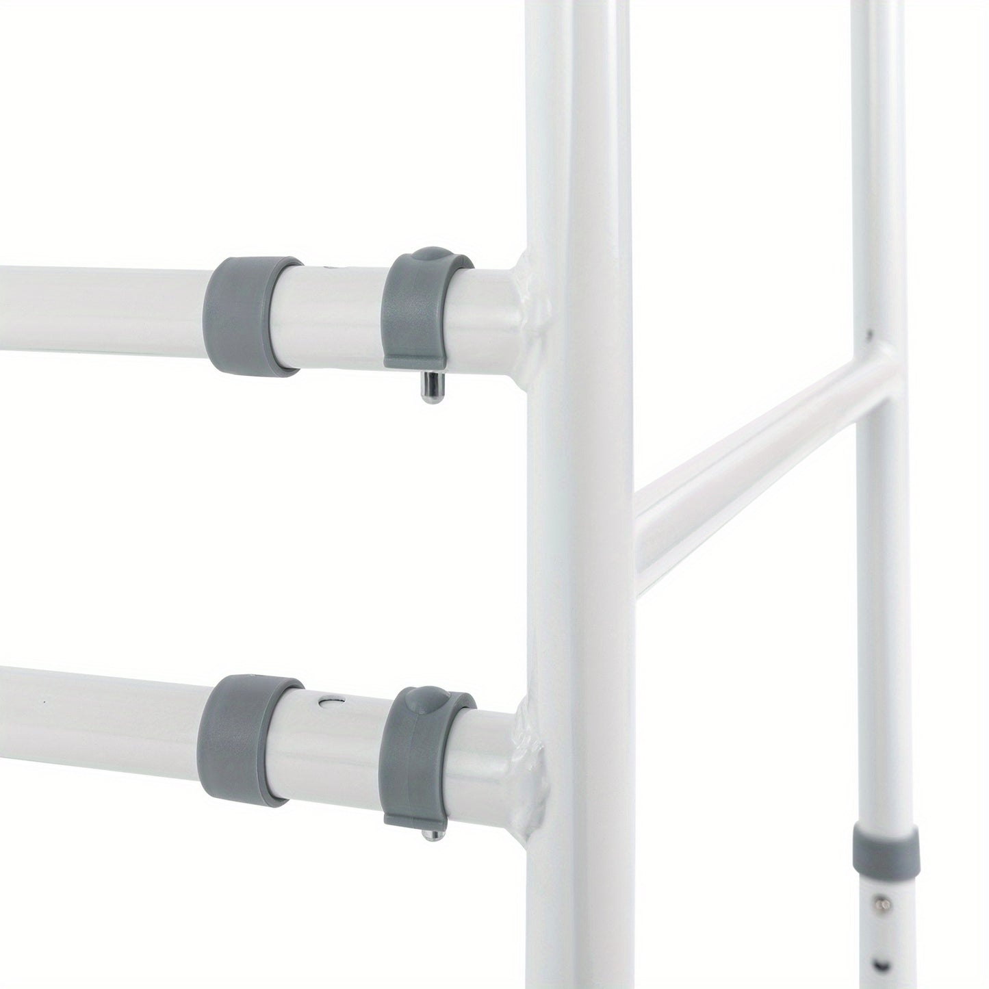 Toiletbeugel – Toiletsteun – Opklapbare Armsteun – Toilethulp – Veiligheidsbeugel – Verstelbaar in Hoogte en Breedte – Stalen Wit Design