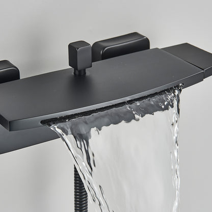 Bidetspuit – Toilet Handdouche – WC Spuit – Handbediende Bidet – Toiletreiniger – Messing Materiaal – Elektriciteitvrij – Zwart Design