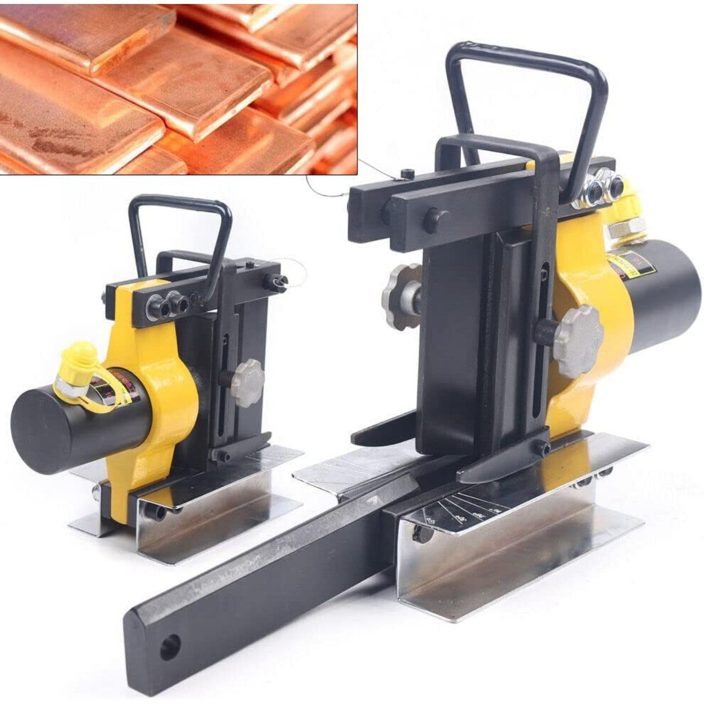 Hydraulische Buisbuiger – Buisbuigmachine – Pijpbuiger – Busbar Buiger – Metaalbuiger – 16 Ton Krachtige Druk – Draagbaar & Nauwkeurig