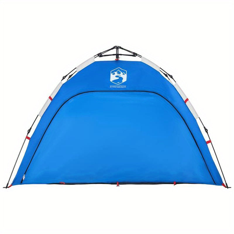 Tent – Strandtent – Pop-up Tent – Koepeltent – Kampeertent – Lichtgewicht Polyester – Snel Opzetten – Blauw – 2 Persoons