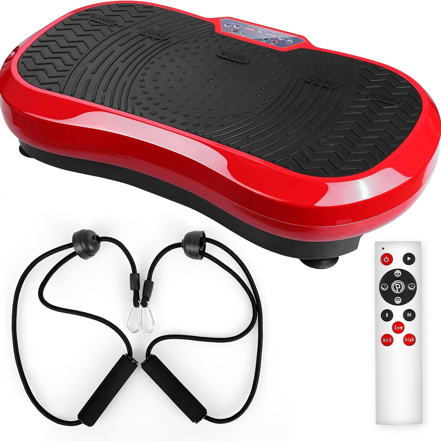 Trilplaat – Vibratieplaat – Vibratietrainer – Fitnessplaat – Powerplate – 120 Intensiteitsniveaus – 10 Trainingsprogramma’s – Stil Geluid – Afstandsbediening – 180 kg Draagvermogen