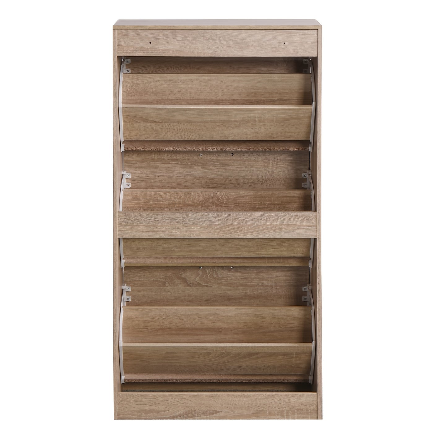 Schoenenkast – Schoenenrek – Schoenenopberger – Schoenenkast – Halmeubel – Metaal – 3 Lades Met 3-Lagen Schoenenrek – Compacte Opbergoplossing
