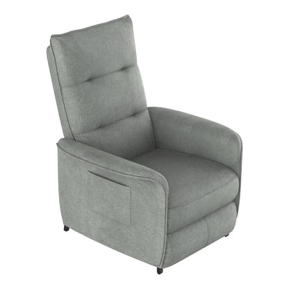 Relaxfauteuil – Elektrische Fauteuil – Verstelbare Stoel – Zitstoel – Loungefauteuil – Verstelbare Rugleuning – Polyester Bekleding 102x58x81 cm