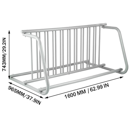 Fietsenstalling – Fietsenrek – Bike Rack – Fietsenhouder – Fietsenrek Buiten – Voor 10 Fietsen – Gegalvaniseerd Staal – Roestvrij & Weerbestendig