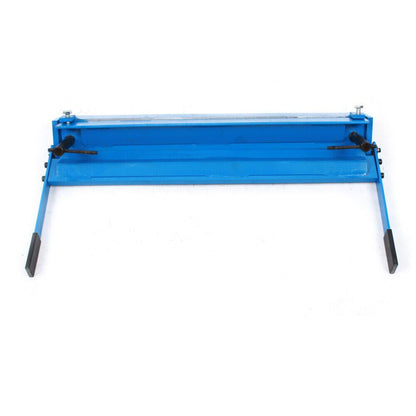 Handmatige Plaatbuigmachine – Plaatbuiger – Metaalbender – Vouwmachine – Werkbank Bender – Blauw – Max Werkbreedte 630mm – Instelbare Buighoek 0-120°