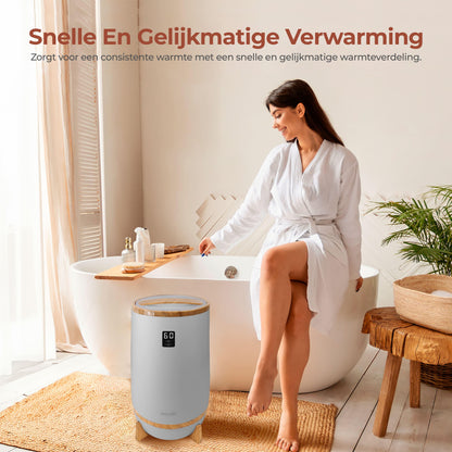 Handdoekverwarmer – Handdoekwarmer – Handdoekstomer – Towel Warmer – Towel Heater – Elektrisch – Geurhouder – Automatische Uitschakeling – Compact 30,5x30,5x54,6 cm