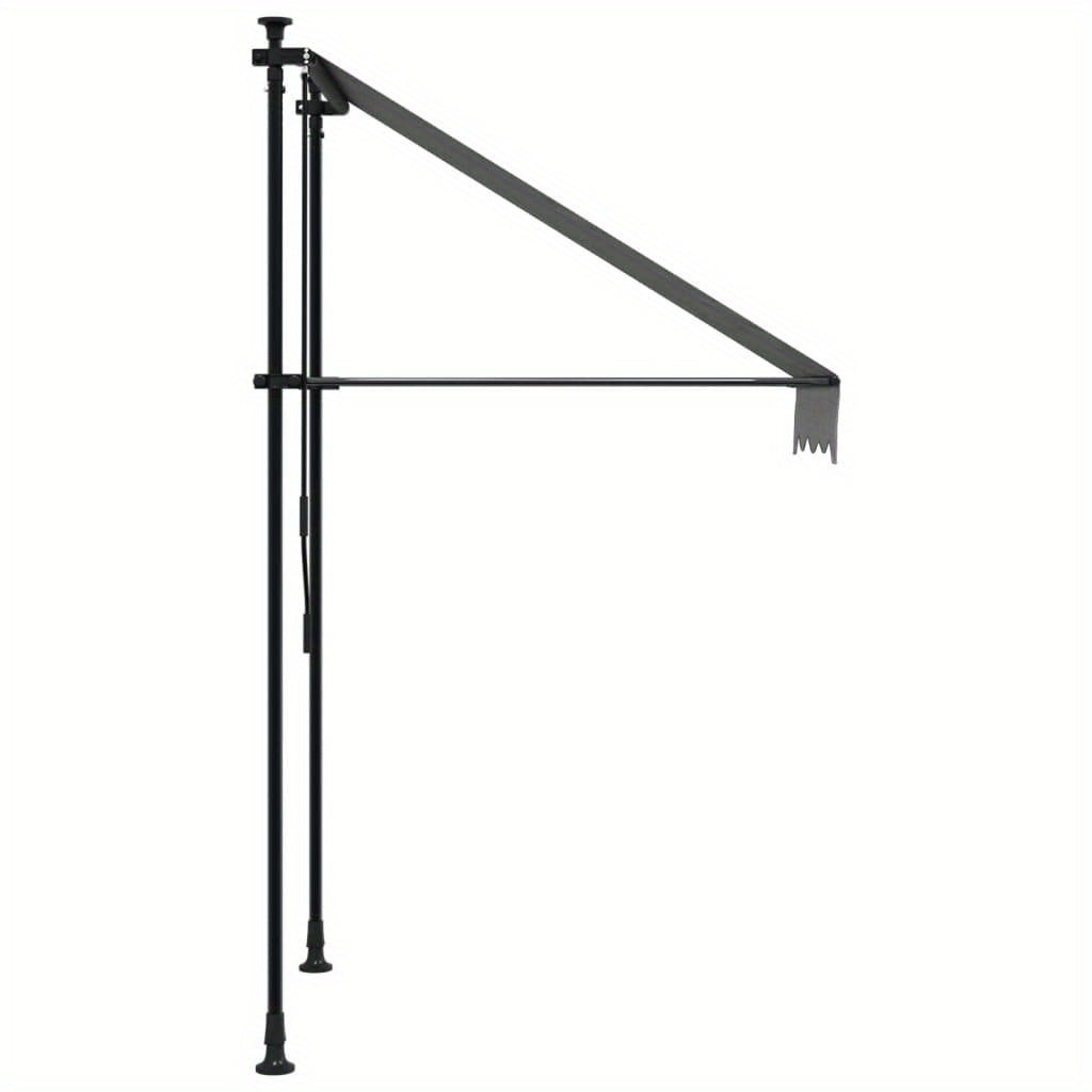 Uittrekbare Luifel – Zonnescherm – Uitvalscherm – Balkonluifel – Terrasluifel – Weerbestendig Polyester – Compact 100x150 cm