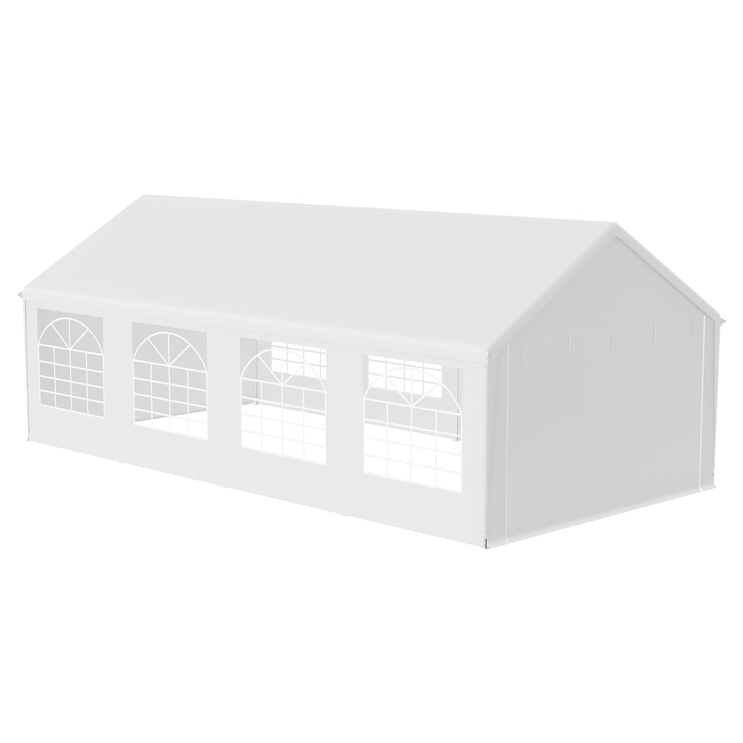 Partytent – Feesttent – Tent – Evenemententent – Tuintent – 4x8 meter – Waterdicht Dak – UV Bescherming 50+