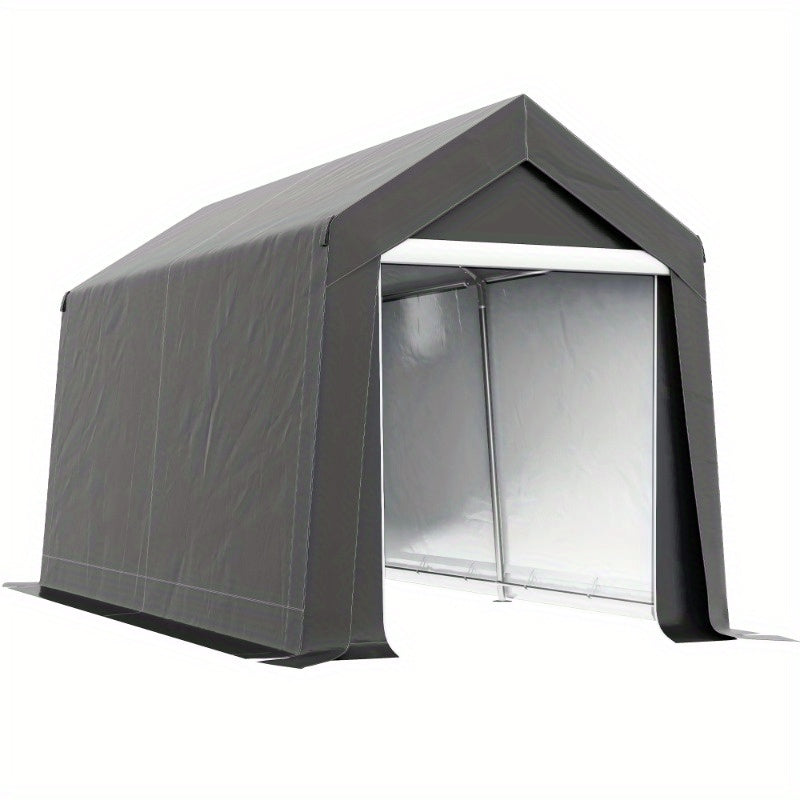 Opslagtent – Opbergtent – Garagetent – Tuinschuur – Weidetent – Waterdicht en UV-bestendig – Stevig Aluminium Frame met Ritsdeur