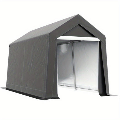 Opslagtent – Opbergtent – Garagetent – Tuinschuur – Weidetent – Waterdicht en UV-bestendig – Stevig Aluminium Frame met Ritsdeur
