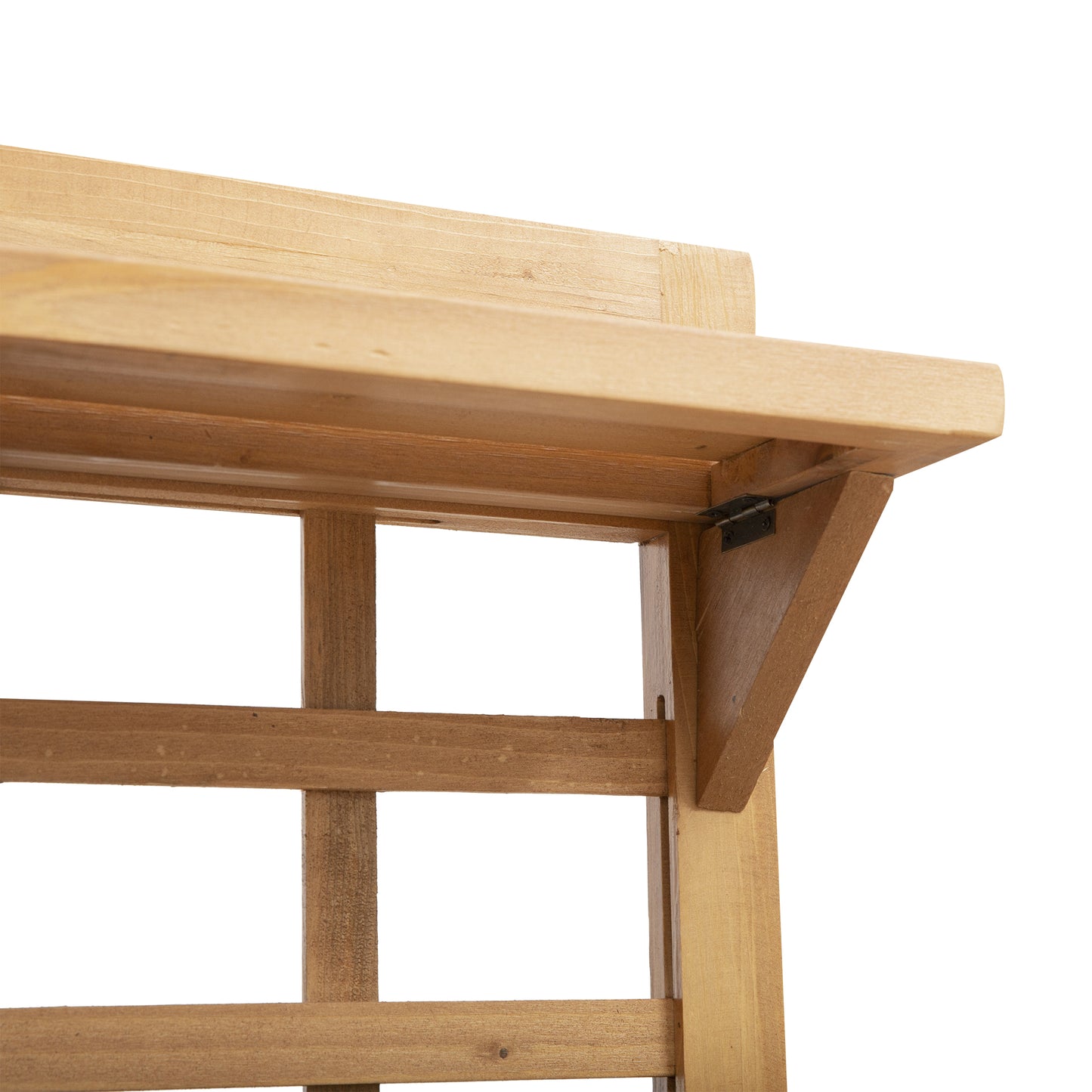 Kledingstandaard – Kledingrek – Kledinghanger – Schoenenrek – Kapstok – Eikenhout – Kantelbeveiliging – Compact ontwerp 90x45x170 cm