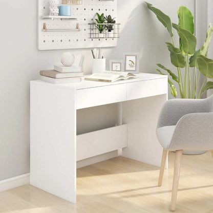Bureau – Computertafel – Werktafel – Kantoormeubel – Desk Wit – Hout – 101x50x76,5 cm