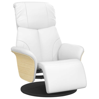 Relaxfauteuil – Relaxstoel – Draaifauteuil – Verstelbare Fauteuil – Loungefauteuil – 360 Graden Draaibaar – Verstelbare Rugleuning 105-125° – Kunstleren Bekleding