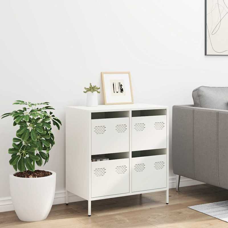 Sideboard 68x39x73.5cm cold-rolled steel wit Practical and removable