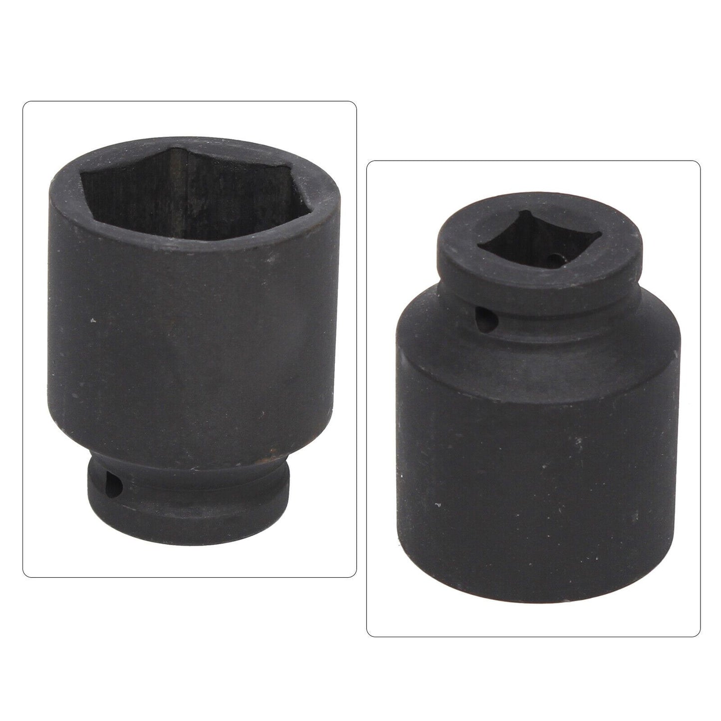 Impact Steeksleutelset – Dopsleutelset – Ratelsleutelset – Momentsleutel – Auto Steeksleutel – 26-delig 3/4" & 1" Aandrijving – Hittebehandeld Chroom-Vanadiumstaal – 21-65 mm Maten