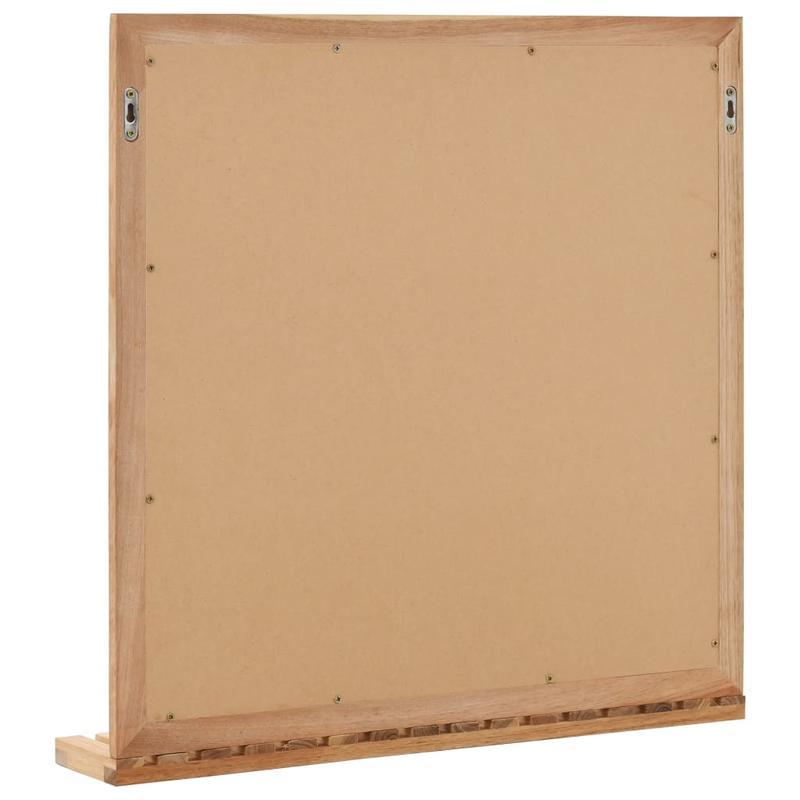 Kaptafel – Schoonheidstafel – Make-uptafel – Toilettafel – Dressingkast – Massief Notenhout – Ruime Spiegel – Compact Formaat