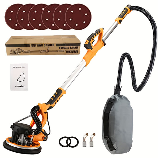 Schuurmachine – Wandschuurmachine – Vlakschuurmachine – Multischuurmachine – Plafondschuurmachine – 1390W Krachtige Motor – Stofvrij Zelfaanzuigend Met LED Verlichting