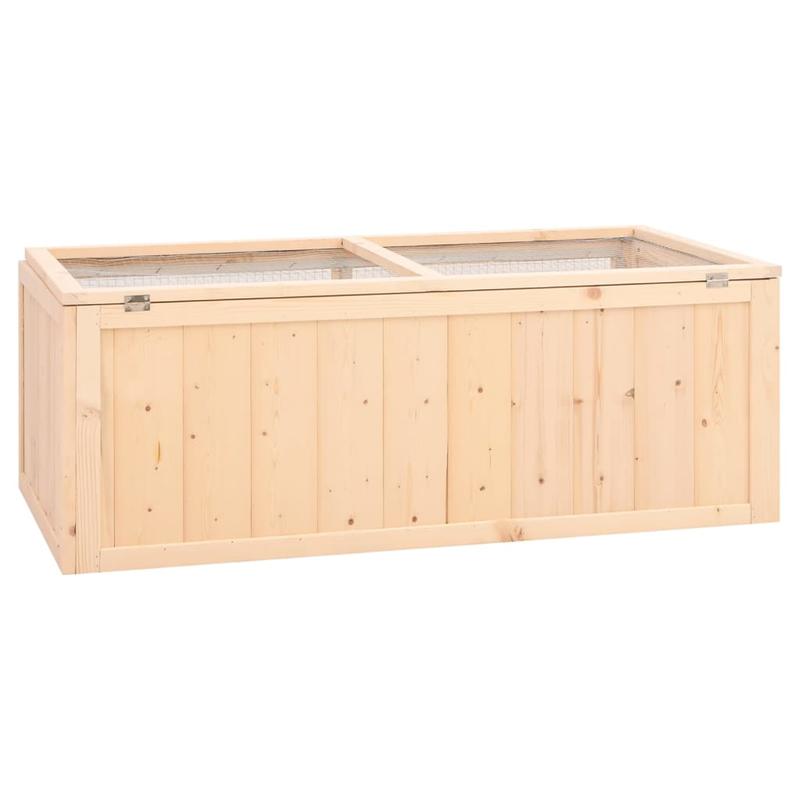 Premium Solid Pine Wood Hamster Cage, 104x52x38 cm – Provide Ample Space for Your Pets