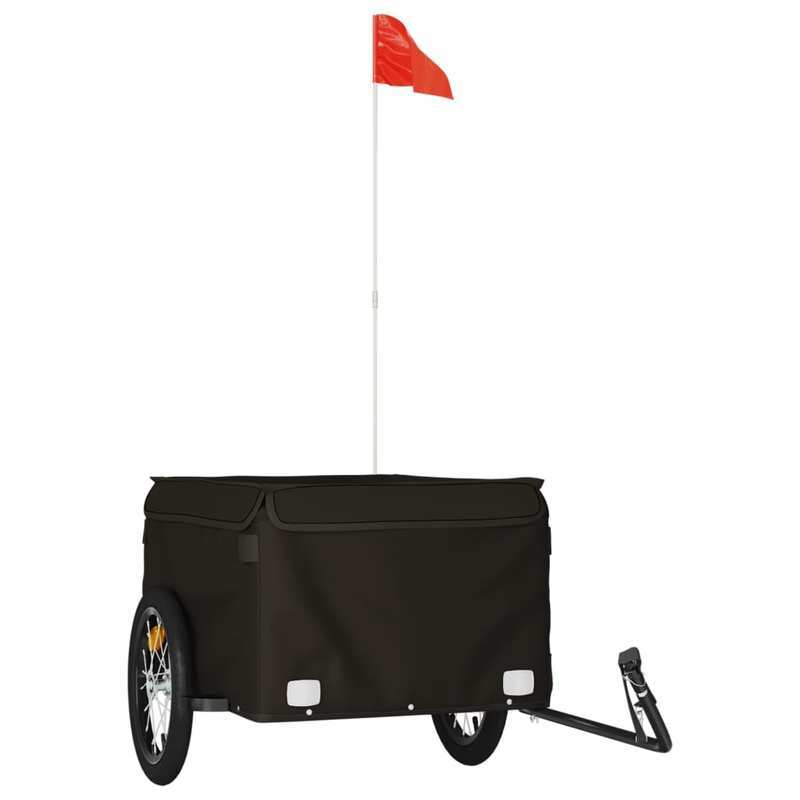 Fietskar – Fietskarren – Hondenfietskar – Fietsaanhanger – Fietsaanhangwagen – Robuust Stalen Frame – Draagvermogen 45 kg