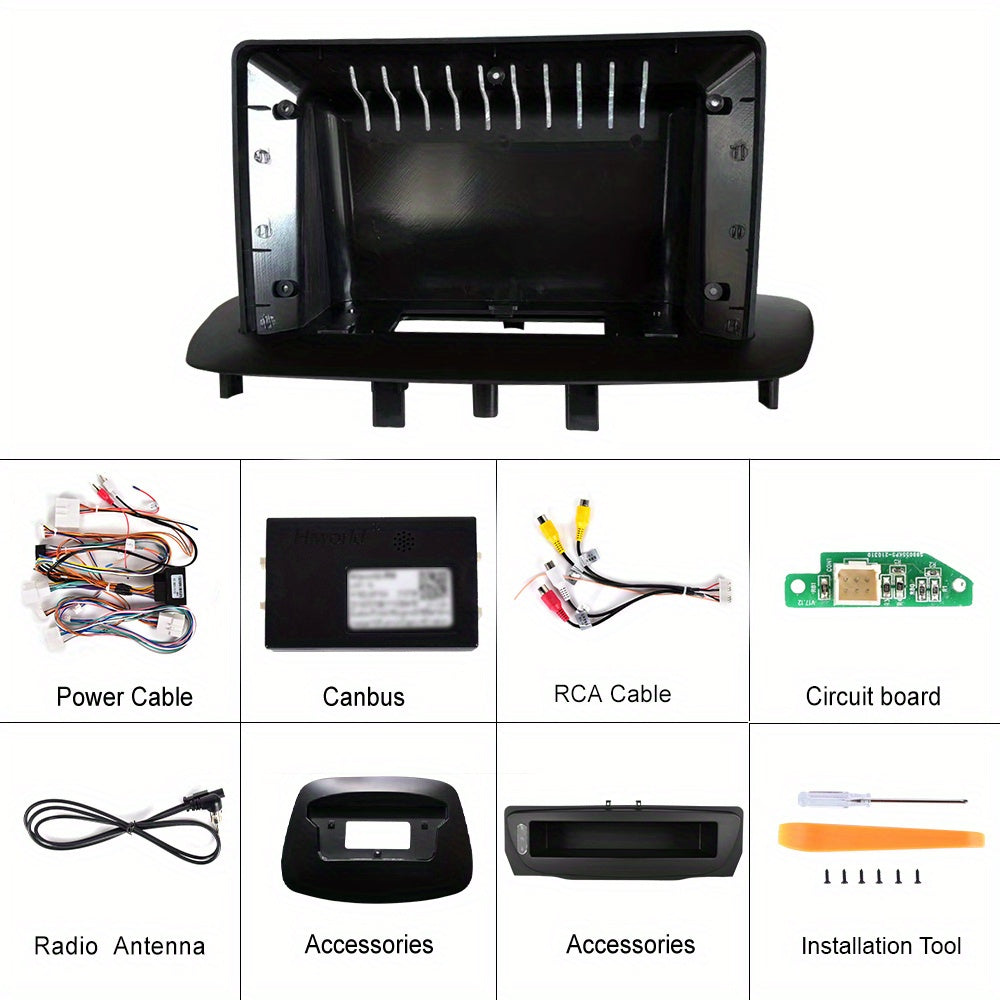 Autoradio – Auto Radio – Car Stereo – 2DIN Autoradio – Double DIN Radio – 9 Inch Touchscreen – Wireless CarPlay & Android Auto