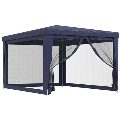 Partytent – Tent – Luifel – Schaduwdoek – Vouwtent – 3x4 Meter – HDPE Materiaal – Geventileerde Mesh Zijwanden