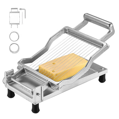 Kaassnijder – Kaasschaaf – Kaasmes – Broodsnijder – Botersnijder – Twee Dikte Opties 1 & 2 cm – Roestvrij Aluminium & Marine-Grade Staal
