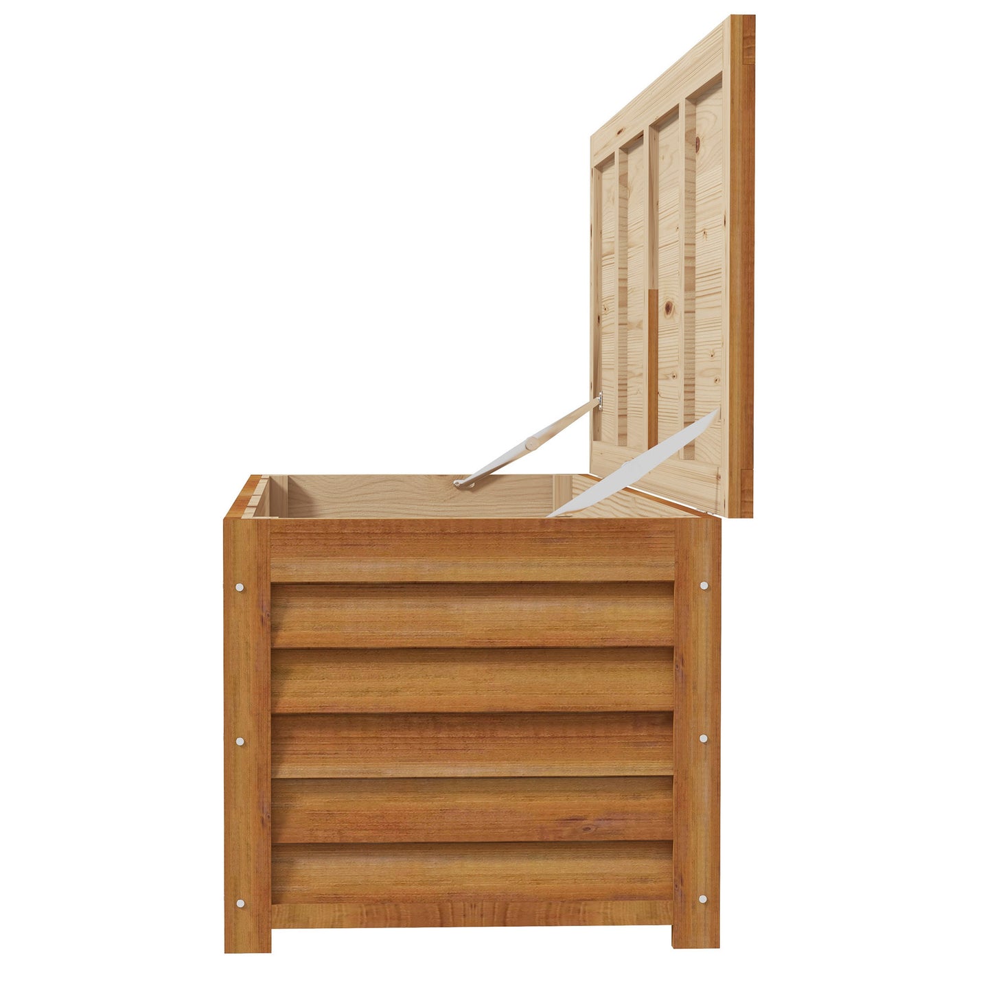 Tuinkist – Opbergbox – Tuinopbergkast – Kussenbox – Tuinbox – Houten Opbergkist – 176 Liter – Stevig Met Handgrepen