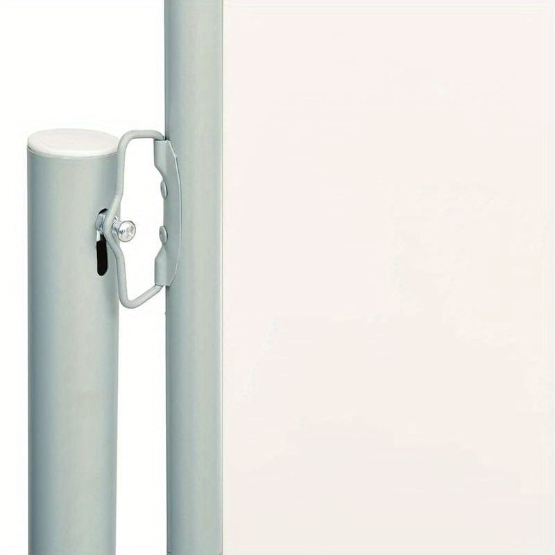 Uitbreidbare Zijluifel – Kampeerluifel – Caravanluifel – Luifel – Outdoor Zonnescherm – Crème Kleur – 200x600 cm – Weerbestendig Kunststof