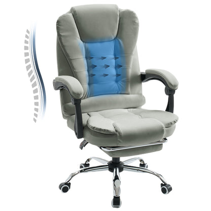 Ergonomische Bureaustoel – Gaming Stoel – Kantoorstoel – Bureau Stoel – Computerstoel – Pocketvering Rugondersteuning – Aluminium Frame – Grijs