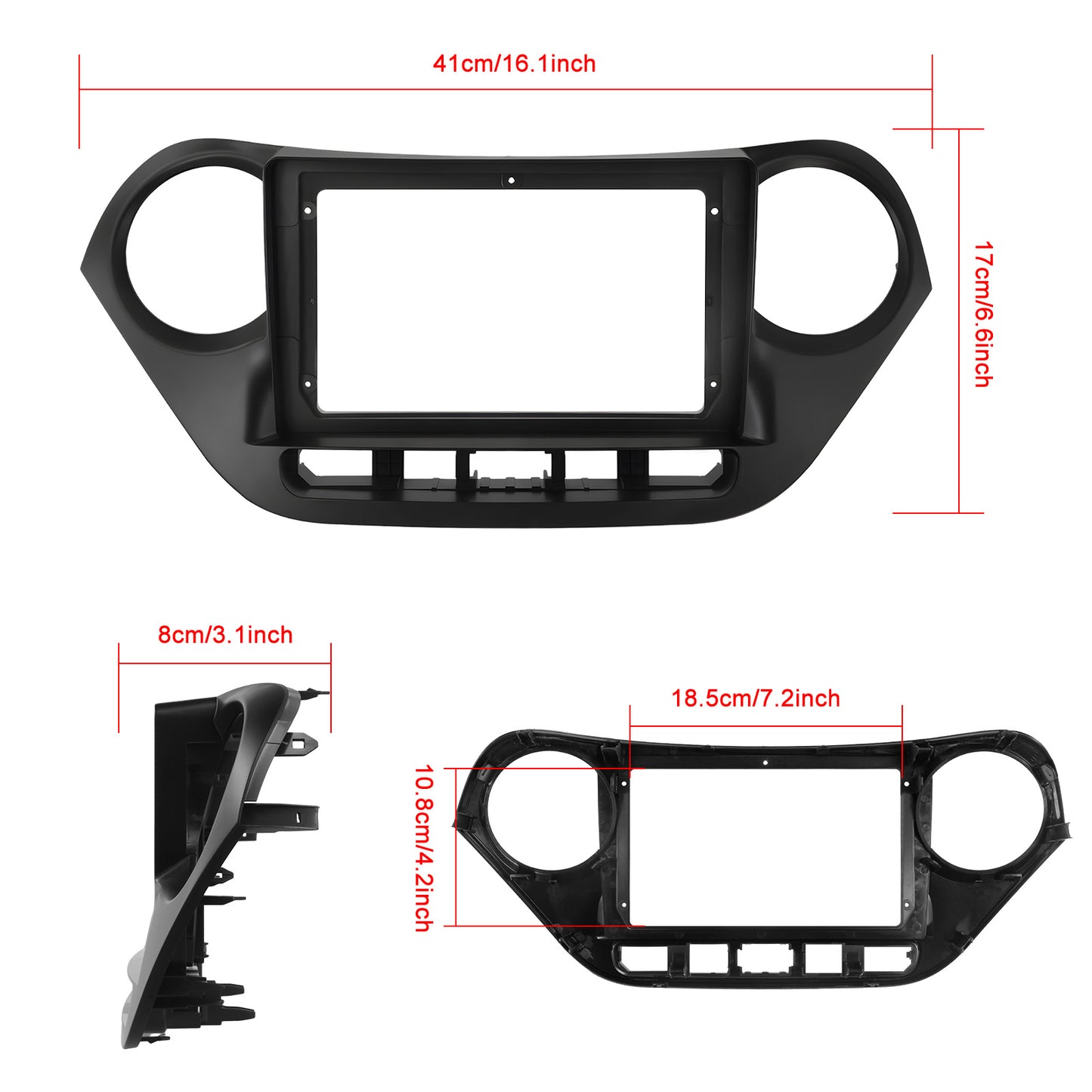 Android 15 Autoradio – Multimedia Systeem – Navigatie Unit – Touchscreen Radio – Car Stereo – 9 Inch IPS Scherm – Draadloze CarPlay & Achteruitrijcamera Met Microfoon