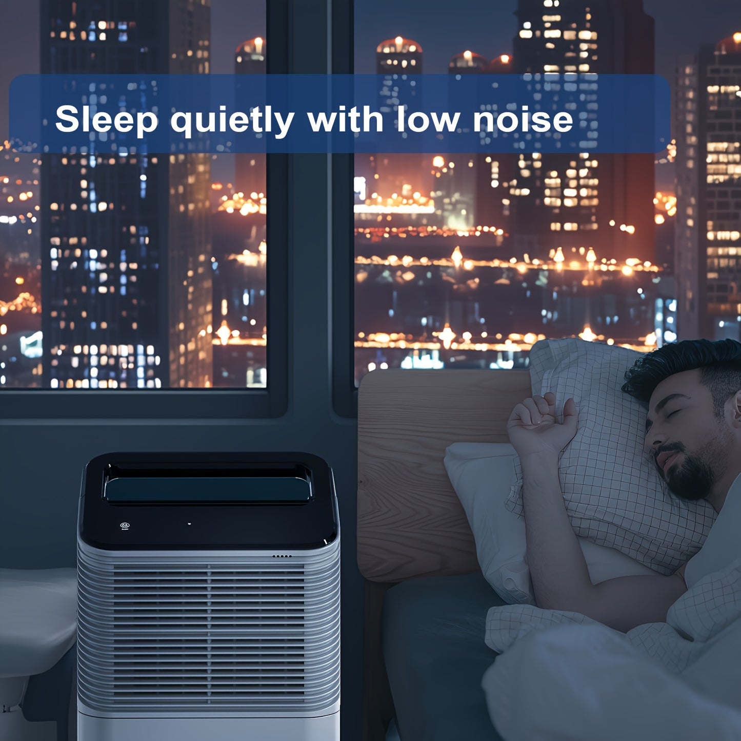 Luchtontvochtiger – Vochtvreter – Dehumidifier – Ontvochtiger – Vochtbestrijder – USB Oplaadbaar – 8,5 Liter per Dag – Wit
