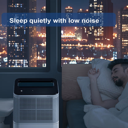 Luchtontvochtiger – Vochtvreter – Dehumidifier – Ontvochtiger – Vochtbestrijder – USB Oplaadbaar – 8,5 Liter per Dag – Wit