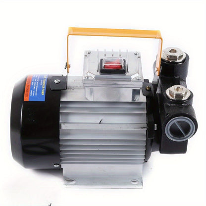 Dieselpomp – Brandstofpomp – Overhevelingspomp – Oliepomp – Hevelpomp – Zelfaanzuigend – 60L/min Doorvoersnelheid – Inclusief 2m PVC & 4m Rubberen Slangen