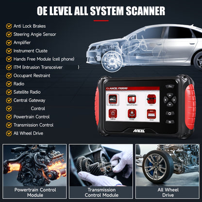 OBD2 Scanner – Autodiagnose Tool – Foutcode Lezer – Diagnose Scanner – Auto Diagnostiek – 3 Resetfuncties – Levenslange Gratis Updates