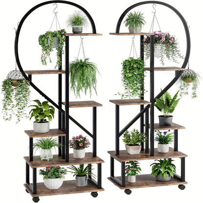 Hoekboekenplank – Boekenrek – Opbergkast – Wandplank – Boekenkast – Industrieel Metaal – 5 Lagen Met Bogen – Stevig A-Frame Design – Eenvoudig In Elkaar Te Zetten – Diepzwart