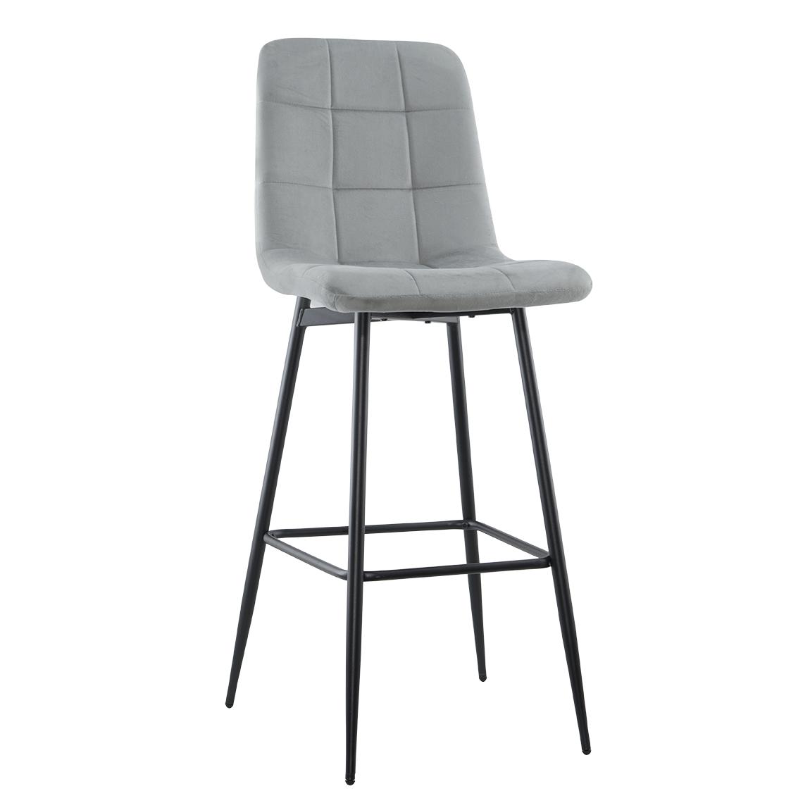 Velvet Fauteuils – Velours Stoelen – Relaxstoelen – Lounge Stoelen – Grijs Met Zwart Houten Frame – Inclusief Voetsteunen – Onderhoudsvriendelijk Hardhouten Frame