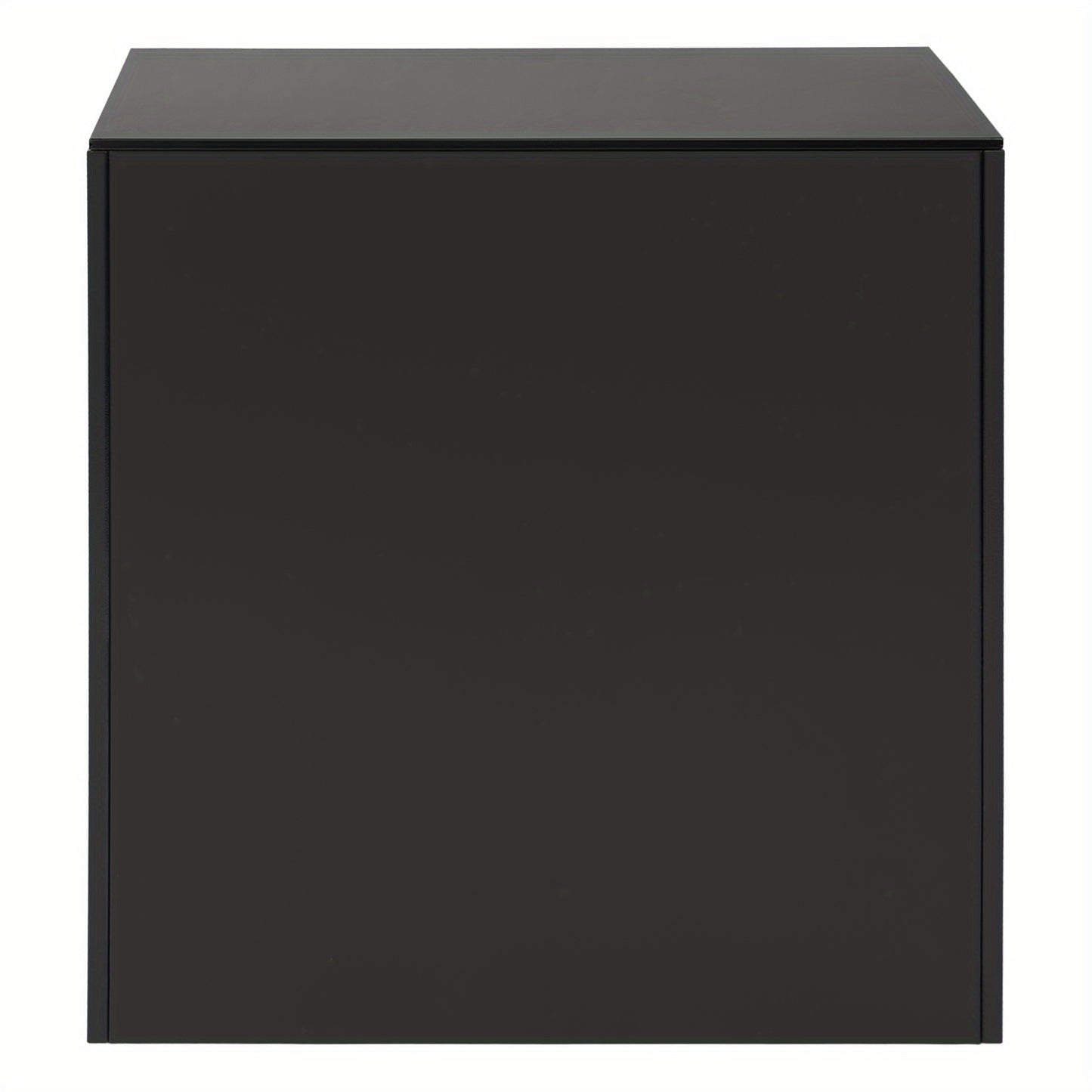 6-Door Heavy-Duty Lockable Metal Storage Cabinet with Card-Slot Locking System, Black Modern Floor-Standing Design - 109.98cmH x 50.04cmW x 40.01cmD, 6-Sided Security Safe Cabinet for Home Office, School, Business - Easy Asse