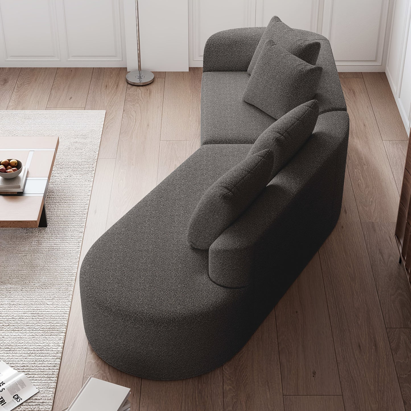 Kattenbak Kast – Kattenbak Meubel – Kattenbak Opbergkast – Kattenbakkast Modern – Kattenbak Kast Bamboe – Geurvrij Dankzij Geperforeerde Deur – Ruimtebesparend en Gebruiksklaar zonder Montage