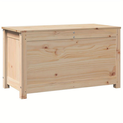 Opbergbox – Opbergdoos – Opbergkist – Houten Box – Opbergbak – Massief Dennenhout – Compacte Afmetingen 80x40x45,5 cm – Stevig & Duurzaam Design