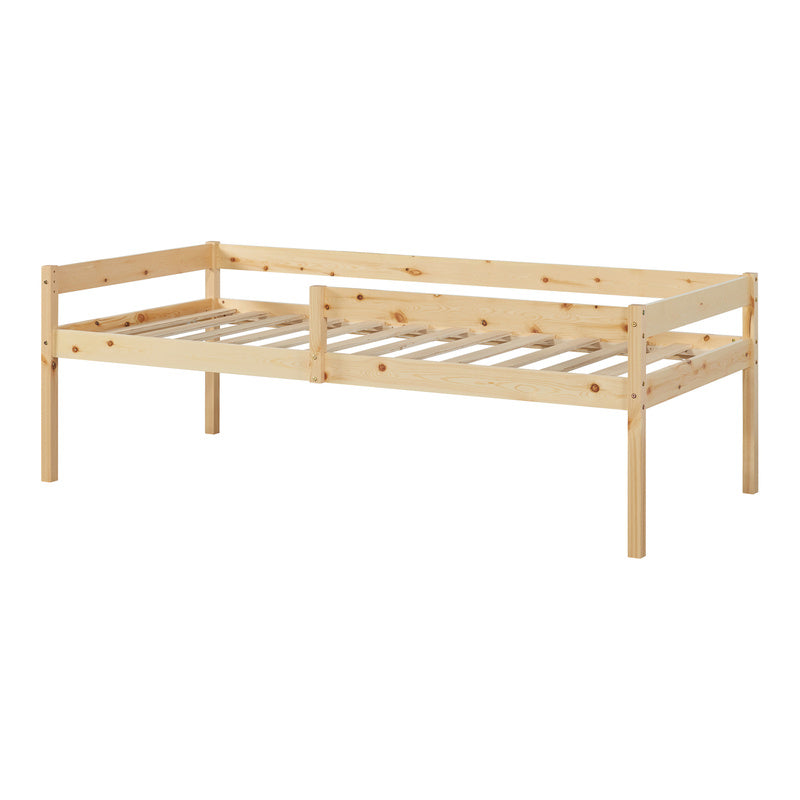 Dubbel Kinderbed – Stapelbed – Uitschuifbaar Bed – Kinderbed Met Laden – Bed Met Opbergruimte – 90x200 cm – Massief Dennenhout Natuurlijk