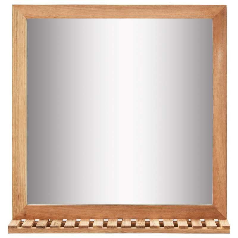 Kaptafel – Schoonheidstafel – Make-uptafel – Toilettafel – Dressingkast – Massief Notenhout – Ruime Spiegel – Compact Formaat