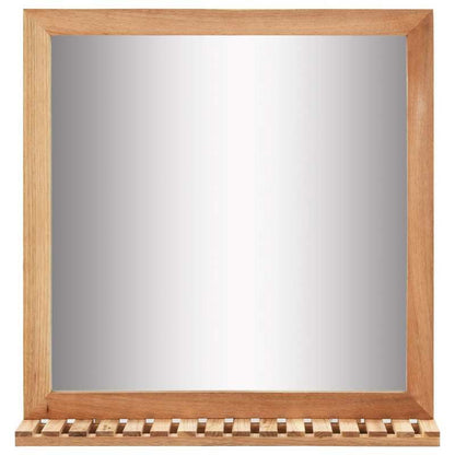 Kaptafel – Schoonheidstafel – Make-uptafel – Toilettafel – Dressingkast – Massief Notenhout – Ruime Spiegel – Compact Formaat