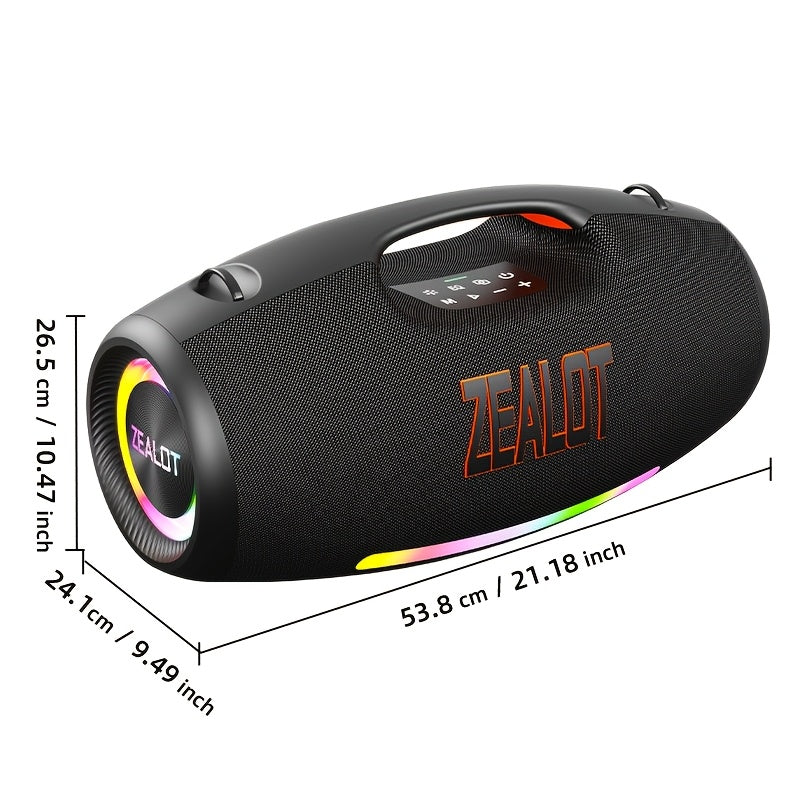 Draadloze Speaker – Bluetooth Speaker – Draagbare Speaker – Outdoor Speaker – Subwoofer – 250W Vermogen – 48000mAh Batterijduur